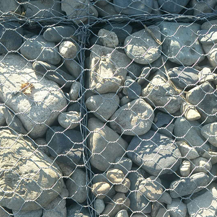 80x100mm collapsible gabion wall cage basket for erosion control